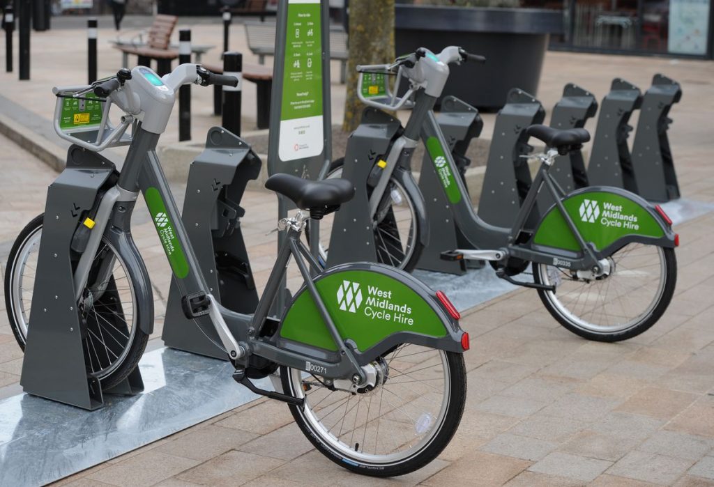 west midlands cycle hire