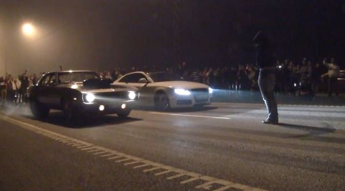illegal street racing westbromwich