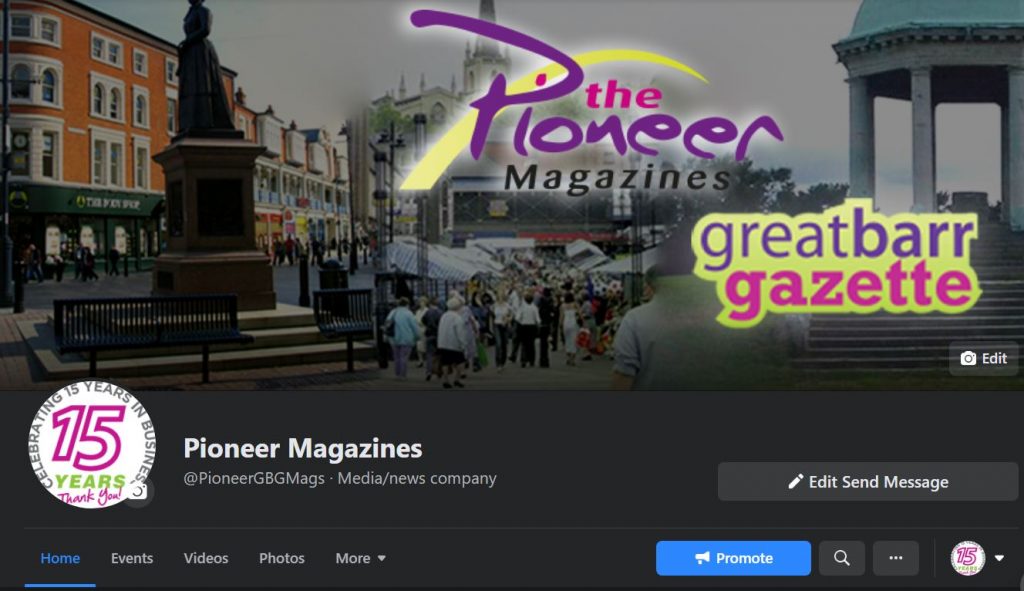 pioneer magazines facebook