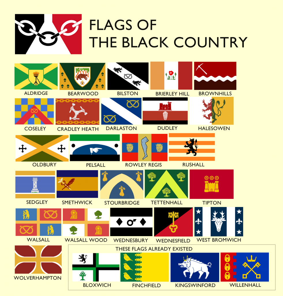 flags of the black country